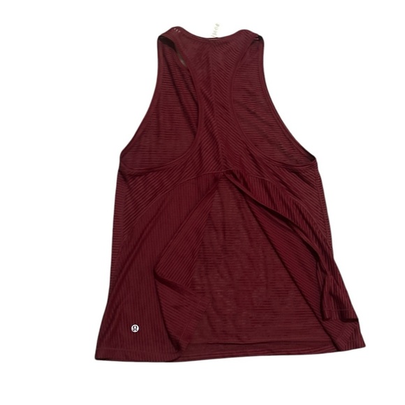 Lululemon Miles Ahead Mesh Tie Open Back Workout Gym Yoga Tank Top - Picture 8 of 8
